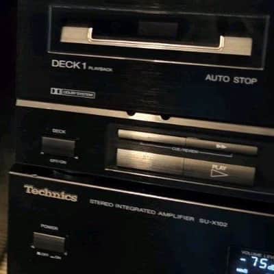 VINTAGE TECHNICS STEREO 5 PIECE SEPARATE COMPONENT SYSTEM/JAPAN image 4