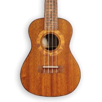 PukanaLa Model PU-NVS Soprano Ukulele with Sapele Mahogany Top, Back and Sides image 1