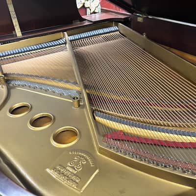 Steinway & Sons Model M – 5'7" Mahogany Grand Piano – Beautiful Tone – Exceptional Value image 6