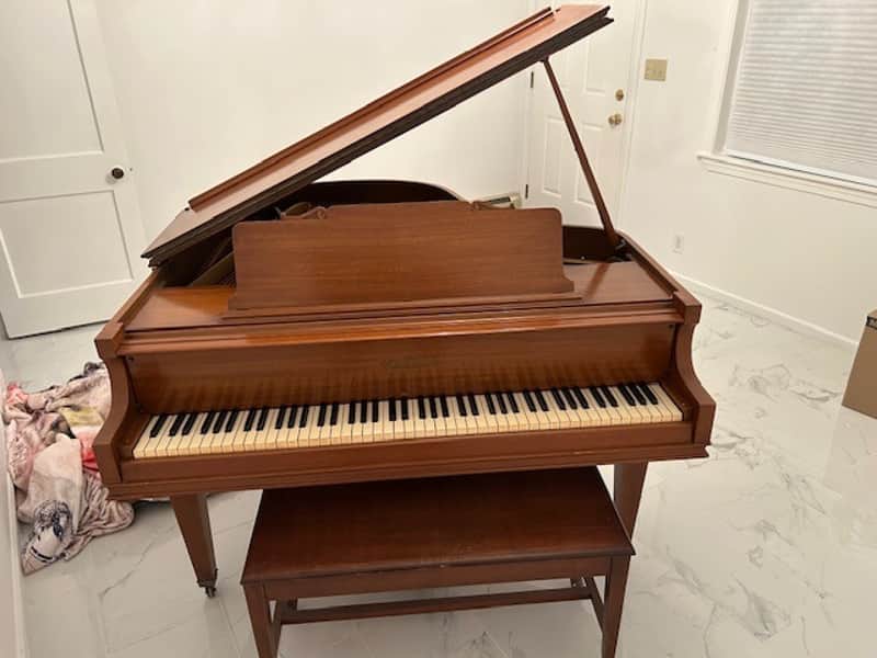 Chickering & Sons Baby Grand 1940s - Mahogany image 1