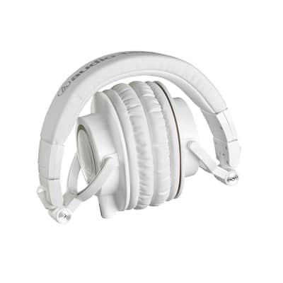 Audio-Technica ATH-M50x Monitor Headphones (White) image 2