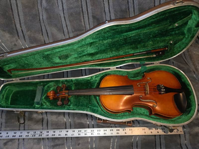 Suzuki No. 2901 Size 3/4 Violin, Japan, 1970 w/ case & bow, Very Good Cond image 1
