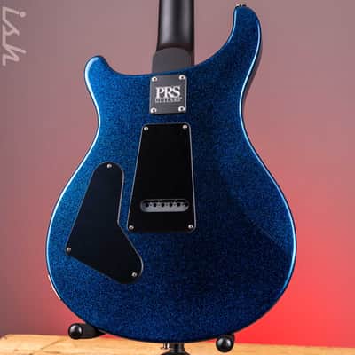PRS CE 24 Special Blue Burst Holoflake Sprayer's Choice w/ Black Satin Neck image 9
