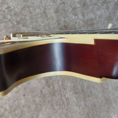R. M. Olsen Les Paul Semi-Hollow Early 2000s - Satin tobacco sunburst Trey Anastasio ? 6.4 lbs image 4