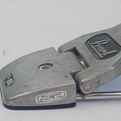 Pearl P-100 Bass Drum Pedal Single Chain Drive Kick +Beater Vintage 80s Taiwan image 6