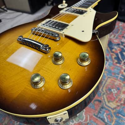 *Video* Greco Les Paul EG-500 Tobacco Burst *Rare Headstock* Fujigen - 1979 image 14