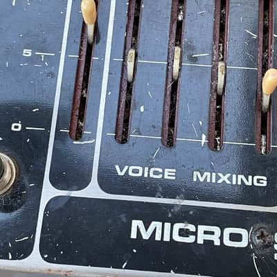 Vintage Electro-Harmonix Micro Synthesizer 1979 - 1984 - Black For Parts Or Repair image 2