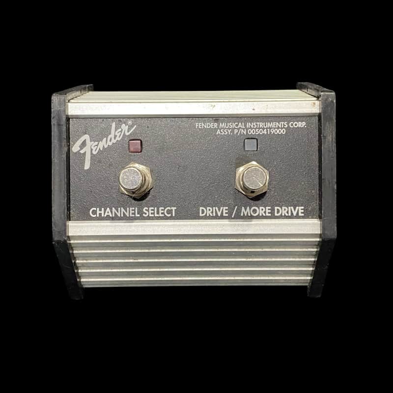 Fender 2-Button Footswitch Channel Select + Drive/More Drive - Used image 1