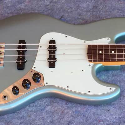 Fender  Jazz Bass from Mars 2001 Ice Blue Metallic image 2