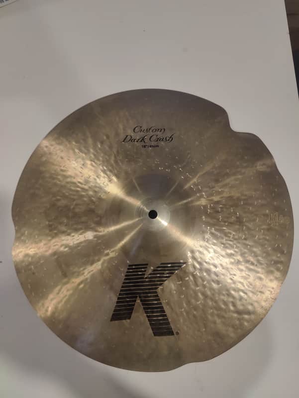 Zildjian 18" K Custom Dark Crash Cymbal 1995 - Present - Traditional image 1