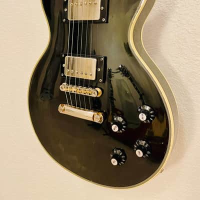 Crestline Les Paul Custom Made in Japan by Matsumoku 1970’s - Gloss Black image 9