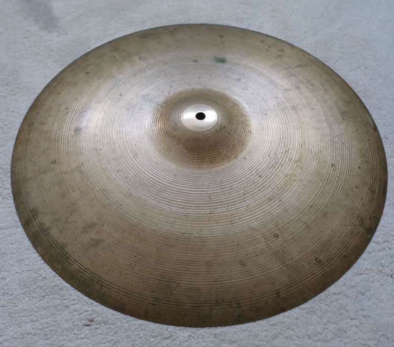 Zildjian 20" A. Zildjian '60s Stamp Crash/Ride Cymbal 1960s - 1849 grams!! image 1