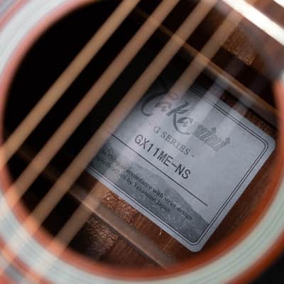 Takamine GX11ME NS Taka-Mini 3/4 Size Acoustic Guitar w/ Gigbag image 10