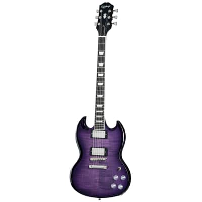 Epiphone SG Modern Figured Purple Burst image 1