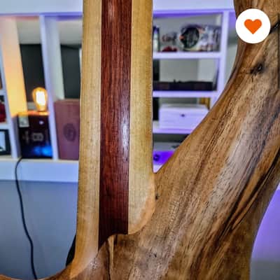 Muckelroy Custom lined fretless Bass image 3