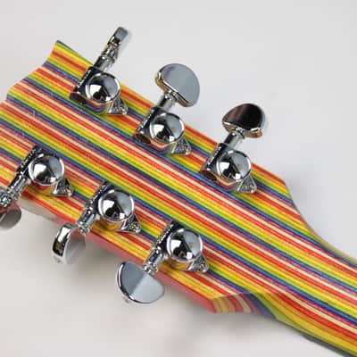2013 Gibson Les Paul Zoot Suit Electric Guitar, Rainbow image 13