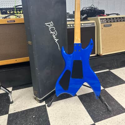 B.C. Rich Bich USA Made Blue Kahler w/ OHSC RARE image 19