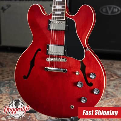 Gibson ES-335 '60s Semi-Hollow Electric Guitar - Sixties Cherry with Hardshell Case