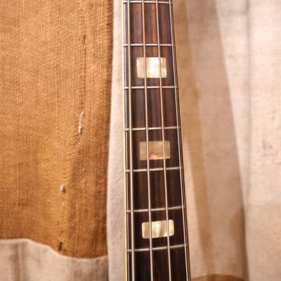 Kent Model 833 Violin Bass Guitar 1968 Cherry Red | Reverb