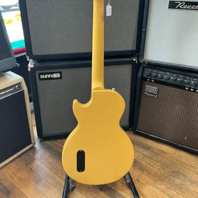 Gibson Les Paul Junior 100th Anniversary TV Yellow Solid Body Electric Guitar image 4