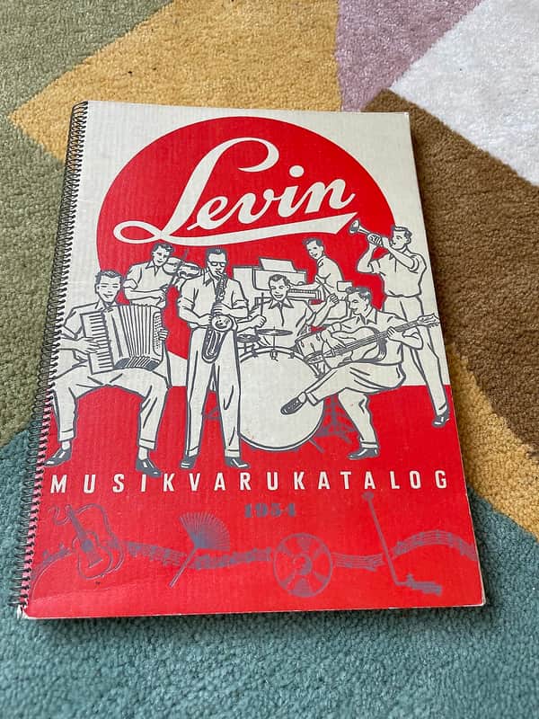 Levin  Music gear catalogue 1954 image 1