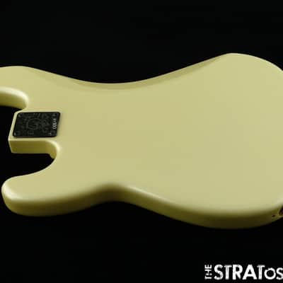 Fender Duff McKagan Deluxe Precision P BASS, BODY + HARDWARE, Olympic Pearl image 2