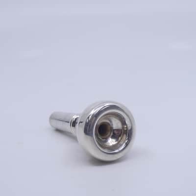 ACB 7DP Short Shank Trumpet Mouthpiece - Silver image 3