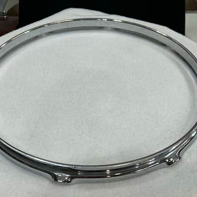 Ludwig 14" - 8 hole Triple Flanged Brass Hoop (465-D-5175) 1965 - chrome image 1