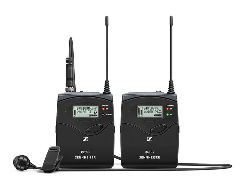 Sennheiser EW 112P G4 Camera-Mount Omnidirectional Lavalier Microphone System (A1-Band: 470-516 MHz) image 1