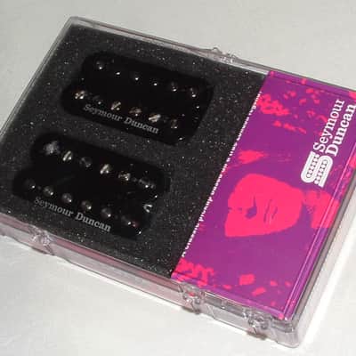 Seymour Duncan  Seymour-Duncan-SH-18-Whole-Lotta-Humbucker-Pickup-Set-BLACK-New-with-Warranty image 1