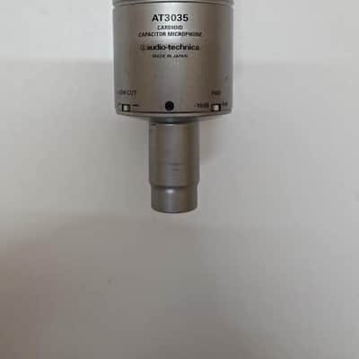 Audio-Technica AT3035 Large Diaphragm Cardioid Condenser Microphone 2010s - Silver image 2