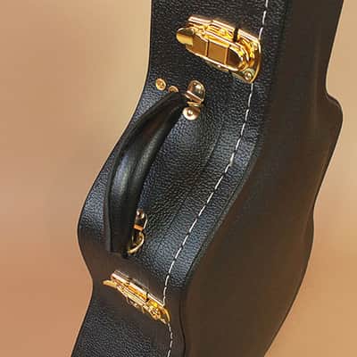 0 Size Acoustic Guitar Premium Hard Case • FREE & FAST Shipping • Plush velvet interior - single O image 4