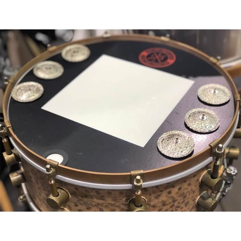 Big Fat Snare Drum Medford-Square-White-Copper 14 image 1