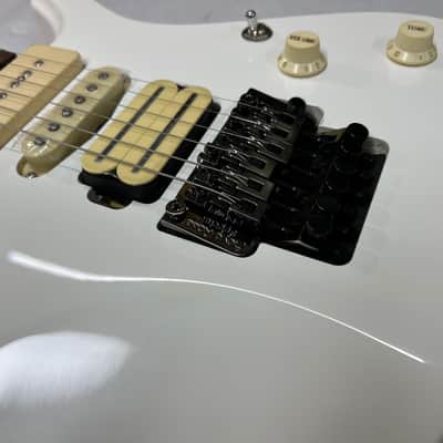 SEED   Kotetsu  2023 Last listing - White - directed by Machiya of Wagakki Band - Long Scale Baritone image 2