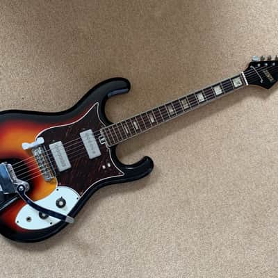 Zenta 1960’s Guitar Japan SUNBURST image 1