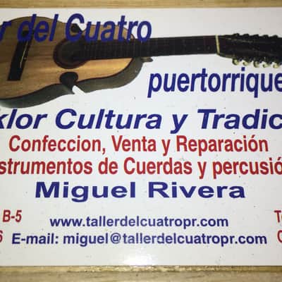 2008 Puerto Rican Tres, 9-String, Built by Miguel Rivera image 6