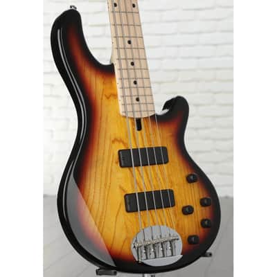 Lakland Skyline 55-01 Standard Bass Guitar - 3-Tone Sunburst with Maple Fingerboard (Demo Unit) image 3