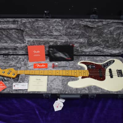 Fender American Professional II Jazz Bass, Olympic White / Maple *IN STOCK* image 7