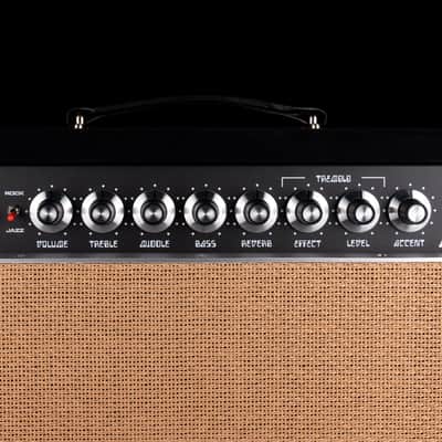 Pre-Owned Amplified Nation Trem-Drive Deluxe 50-Watt Guitar Amp Head - Black Suede image 6