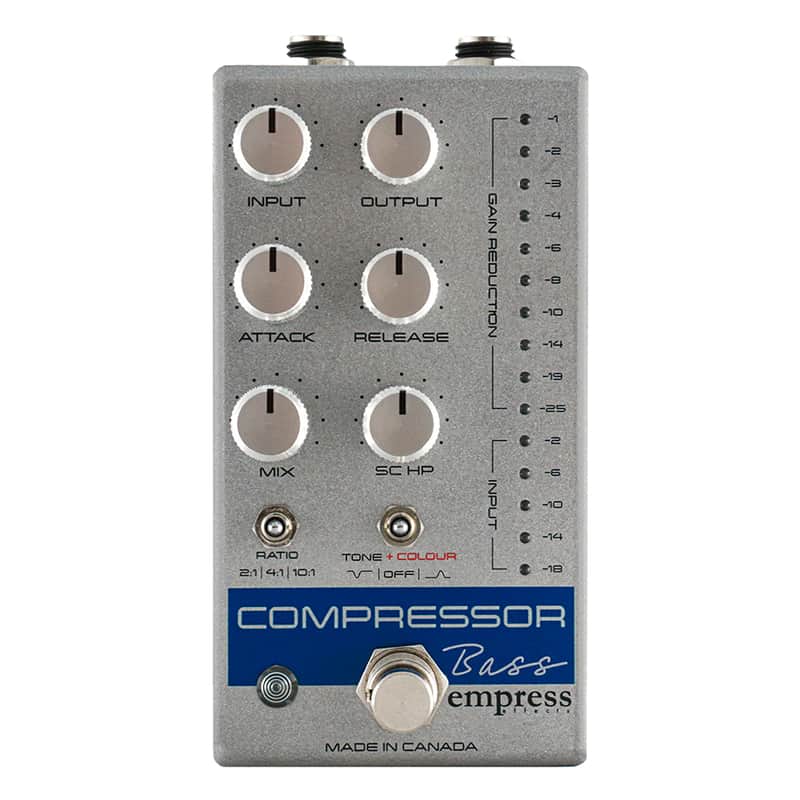 Empress Bass Compressor Silver NEW image 1