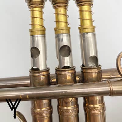 Leblanc Delmotte C Trumpet 1968 - Lacuqer image 8