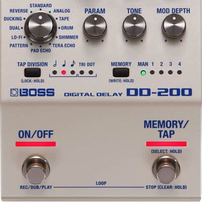 Boss DD-200 Digital Delay Pedal image 1