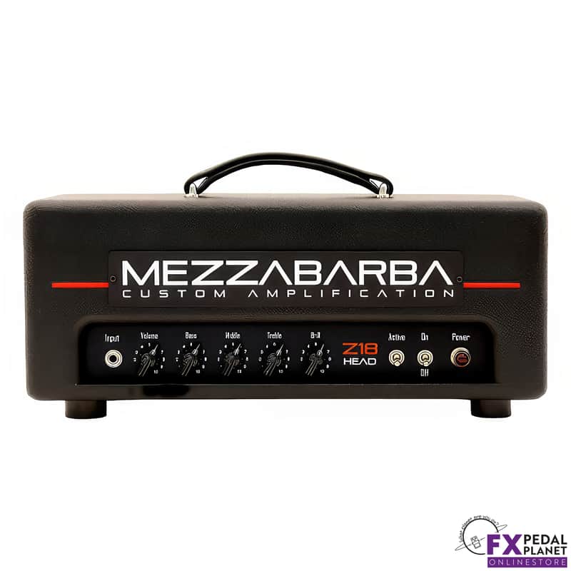 Mezzabarba Custom Amplification Z18 Head 2024 - Black Tolex image 1