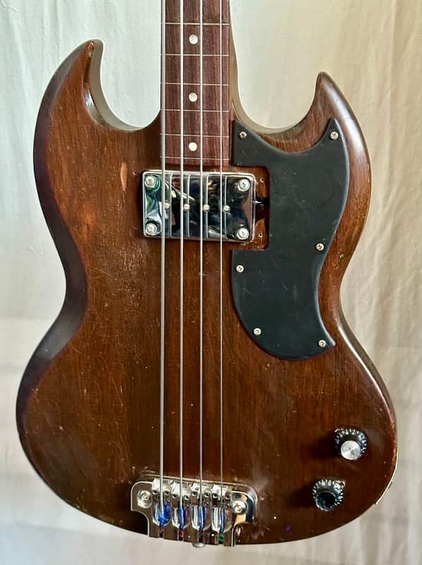 Gibson EBO Fretless Bass Guitar 1969 - 73 Natural Mahogany image 1
