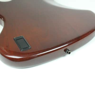 1978 Fender Jazz Bass BODY Burgundy Red Walnut ASH 3-Bolt to 4-Bolt 1970's Vintage image 18