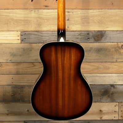 Regal RD-40V Studio Series Roundneck Resophonic Guitar Vintage Sunburst image 5