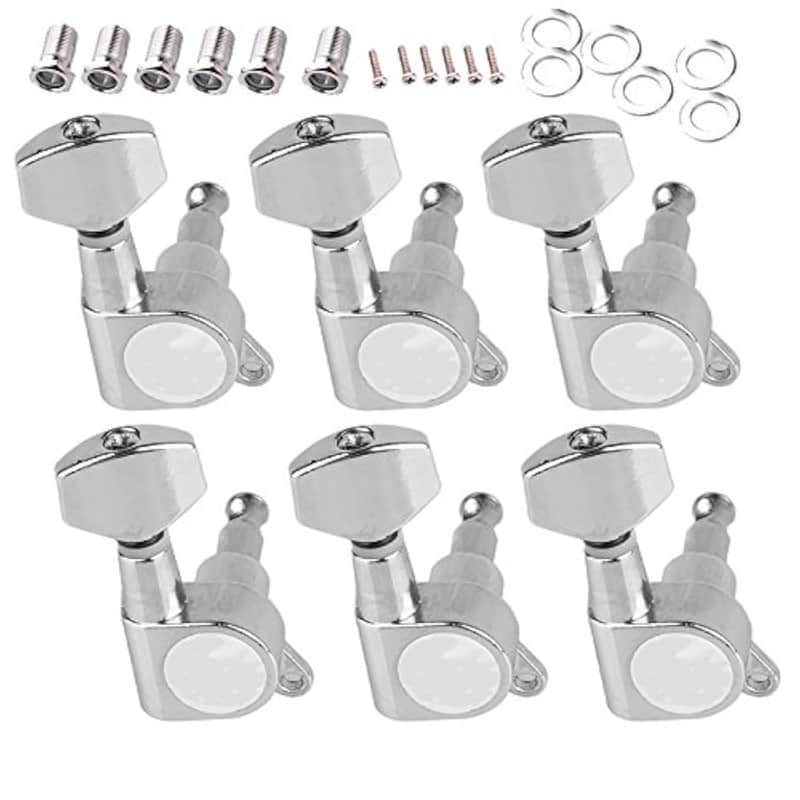 2025 Unbranded Brand New 6R In Line Electric Guitar Tuning Peg...
