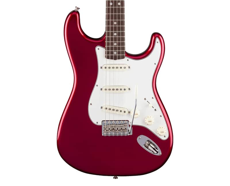 Fender American Vintage 1965 Stratocaster - Candy Apple Red w/Rosewood FB image 1