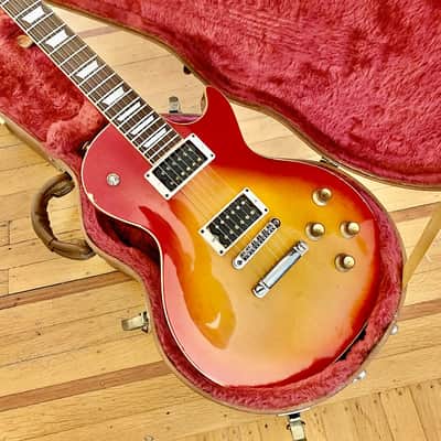 Greco “Standard” pre Super real 1978 Cherry sunburst original vintage mij japan singlecut eg image 2