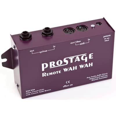 Remote Wah Wah - MIDI controllable, analog rack Wah Wah pedal, without Power Supply image 3